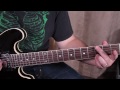 Guitar Lesson - How to Play - Classic Rock inspired by Lynyrd Skynyrd That Smell