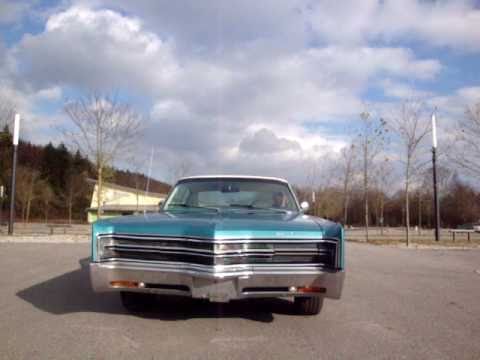 1968 Chrysler 300 Coupe Opening the hidden headlights 