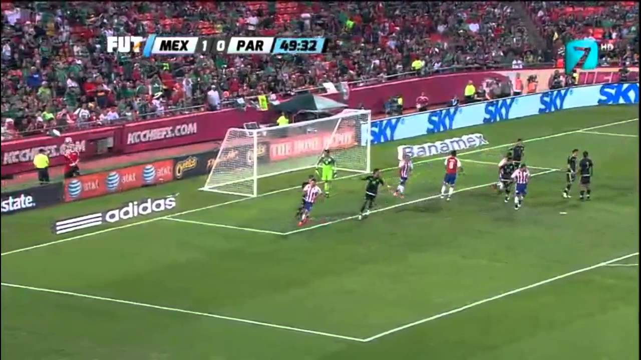 Мексика - Парагвай 1:0 видео
