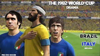 Brazil Vs Italy 1982 Fifa World Cup Rematch