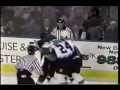 IHL Cleveland-Utah hockey fight - Reid Simpson vs Shawn Penn 10/27/99