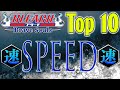 Bleach Brave Souls Top 10 Speed Characters (June 2020)