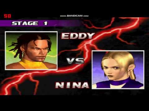Best Classic Game TEKKEN 3 Let's Play Full Match Eddy Vs Nina