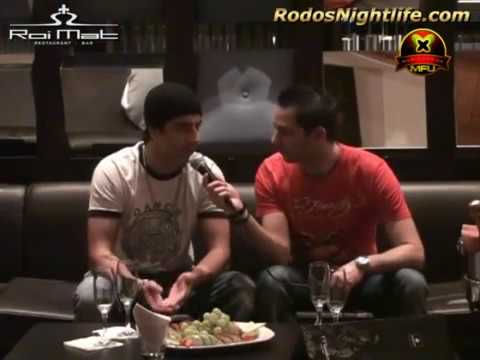 Dj Dino MFU Interview @ Roi Mat Restaurant - Bar | Rhodes Island - Greece