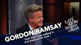 Gordon Ramsay Critiques Stephen's PB&J