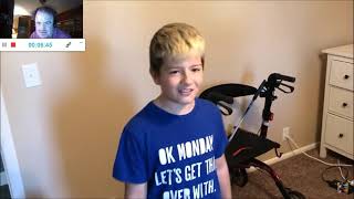 Kid Temper Tantrum Puts Water Inside Lawn Mower - Daddy Cries Reaction