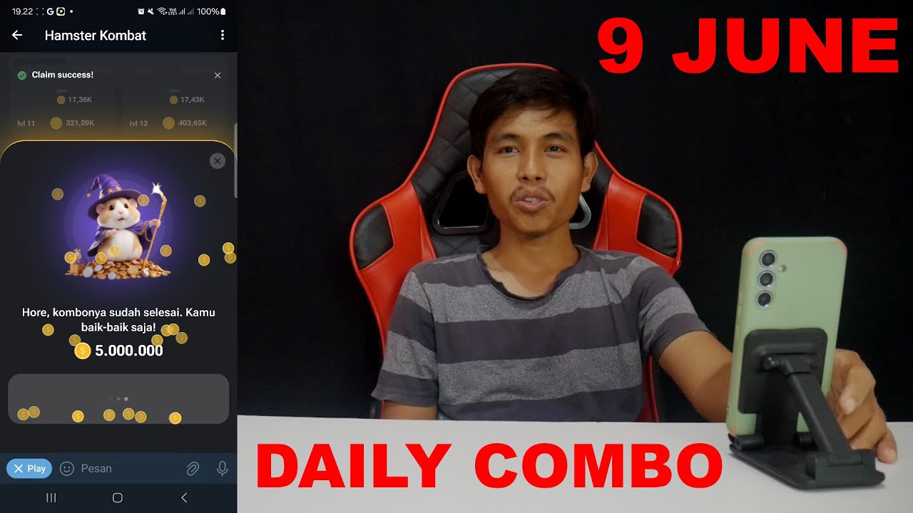 Hamster Kombat Daily Combo Card Today 5M Coins 9 June Hamster Kombat Daily Combo Card Today 5M Coins 9 June