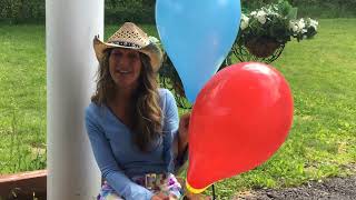 150 Public Balloon Pop Compilation Part 1 B2P Heel Popping Pin Pops