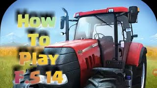 How to play farming Simulator 14 game Indian tech point