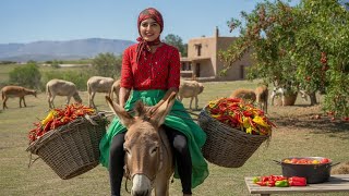 Rural Life In Iran Riding My Donkey & Cooking Amazing Food