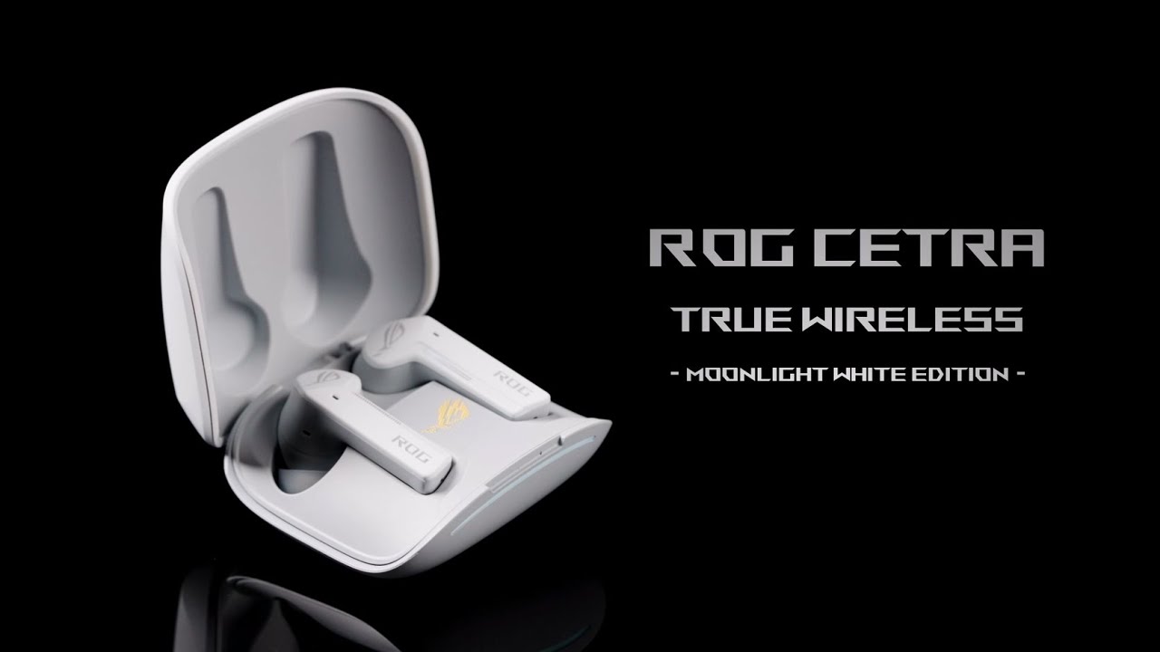 ASUS ROG CETRA True Wireless ANC Kablosuz Beyaz Gaming Kulaklık