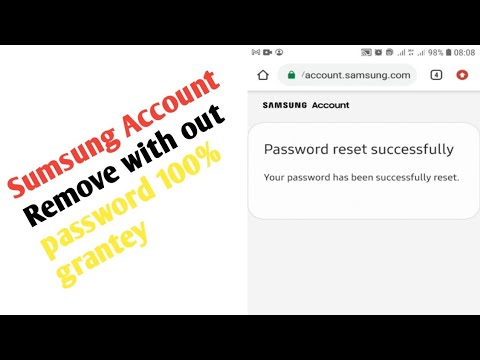 how to remove sumsung account with out password, all how to remove sumsung account with out password, all
