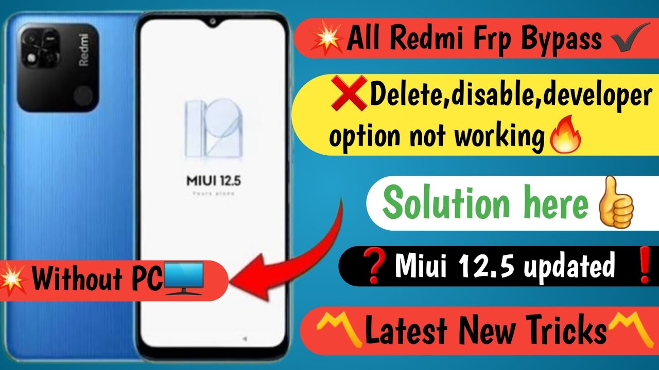Redmi 10A FRP Bypass: No Apps or PC Required! Android Redmi 10A FRP Bypass: No Apps or PC Required! Android