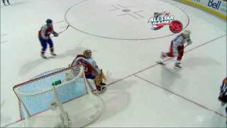 Hd 720P Tim Thomas Amazing Ot Save - Nhl All-Star Game 2009
