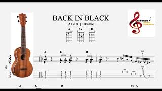 Back In Black - Acdc - Ukulele