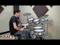 Kraft Music - Roland TD20SX V Drum Demo with Johnny Rabb