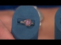 0.55 ct tw Exotic Gemstone Pave' Round Sterling Stack Ring with Stacey Stauffer