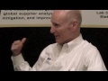 John McGlinn of gsqa interview at the Supply Chain Vulnerabilities in the Food Industry Conference