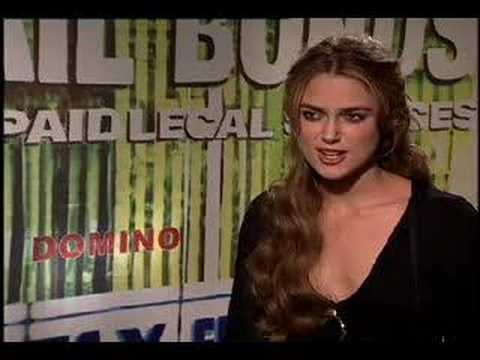 Chuck the Movieguy interviews Keira Knightley for the movie Domino