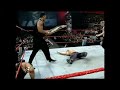 The Rock knocks Ken Shamrock's head off with a steel chair