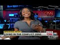 Blasts interrupt CNN interview in Gaza