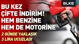 Bu Kez Çifte İndirim Geldi! Benzin ve Motorin Fiyatlarına İndirim - #SONDAKİKA