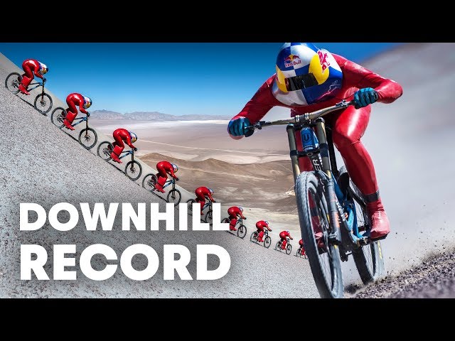 Max Stöckl Sets World Record For Fastest MTB Downhill Speed - Video