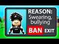 BANNING TOXIC ROBLOX PLAYERS