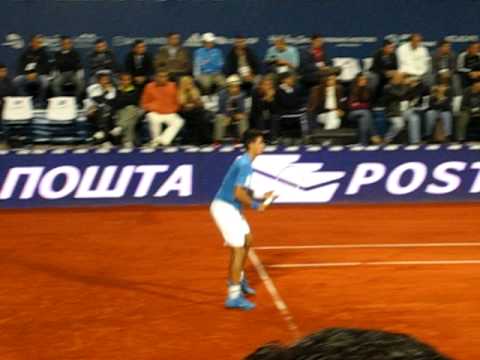 ジョコビッチ vs． Tipsarevic - R2 Serbia Open 2009 （6:2， 4:6， 6:0）
