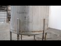 Used- 1900 Gallon Stainless steel storage tank - Stock# 43320003