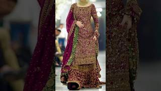 Unique Sharara Gharara Dress Design 2024 For Girls Partywear Sharara Suit Design