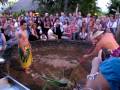 Hawaii Emu (Pig) Ceremony - Old Lahaina Luau Maui