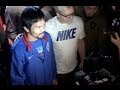 Manny Pacquiao and Brandon Rios arrive at Venetian Macau