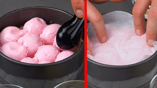 Кладем мороженое в форму для выпечки. Чистое наслаждение! Кладем мороженое в форму для выпечки. Чистое наслаждение!