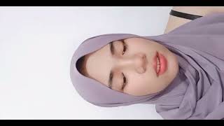 Bigo Live - Hijab Ungu , Br4 Hitam