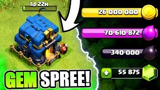 GEMMING TO TOWN HALL 12! ✅ UNLOCKING NEW FEATURES IN CLASH OF CLANS! GEMMING TO TOWN HALL 12! ✅ UNLOCKING NEW FEATURES IN CLASH OF CLANS!