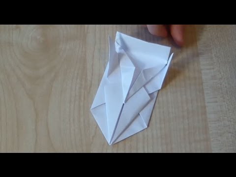 Как сделать каллу из бумаги оригами