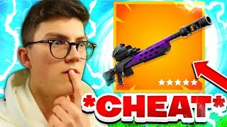 JE DÉCOUVRE LE NOUVEAU SNIPER CHEAT sur FORTNITE !