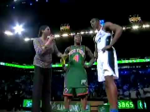 dwight howard dunks on lebron. Nate Robinson (Superman#39;s Kryptonite) Defeats Dwight Howard In This Years Slam Dunk Contest and Lebron James Declares For 2010 NBA Slam Dunk Contest!