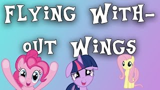Fluttershy And Pinkie Pie Feat. Twilight Sparkle - Flying Without Wings Pmv Cover