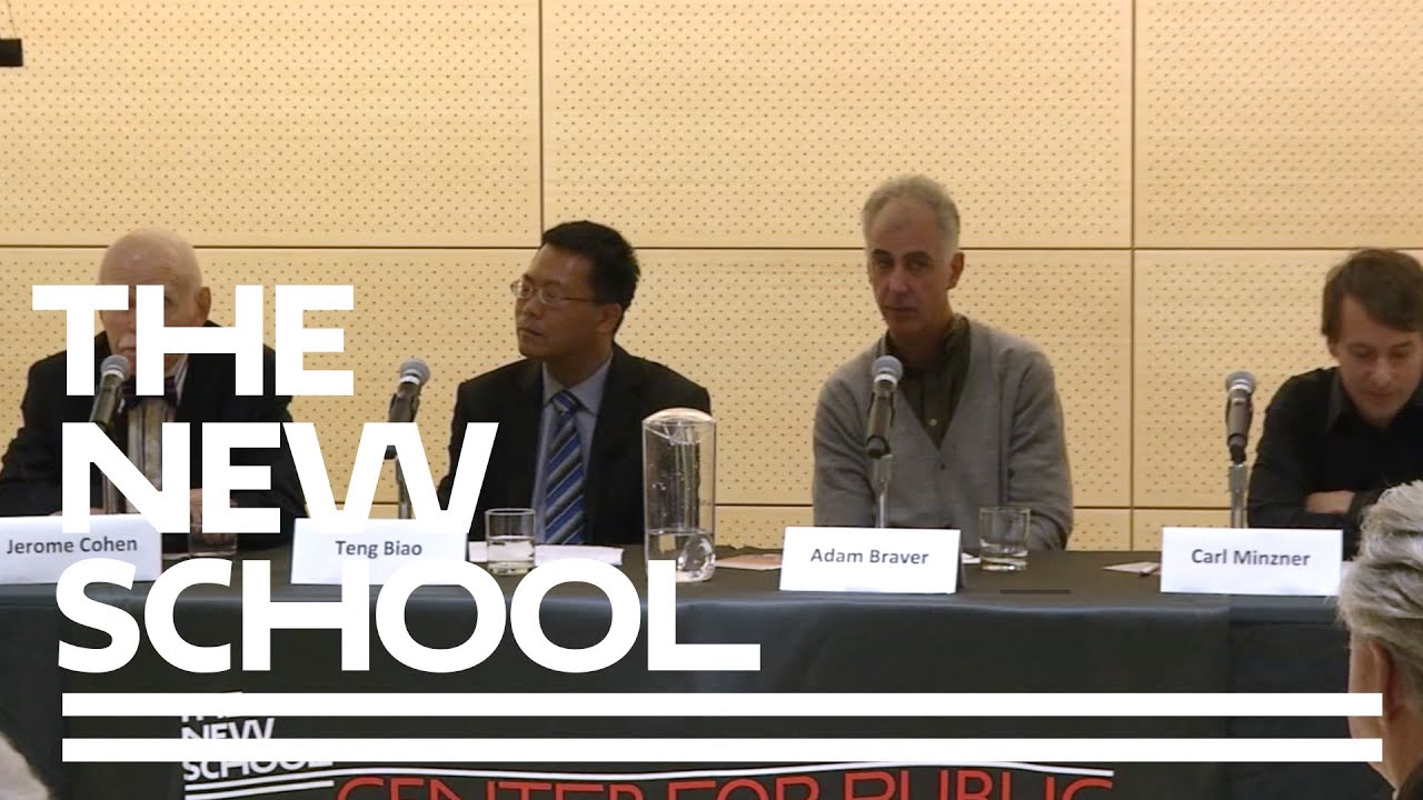 Academic Freedom and China's Quest for World-Class Universities I The New School