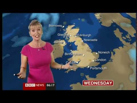 Lovely Carol Kirkwood one year earlier