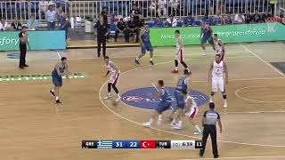 Greece vs Turkey, basketball full game ,highlights ,17 August 1019