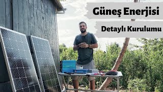 Güneş Enerjisi Detaylı Kurulumu, Maliyeti Ve Malzemeleri