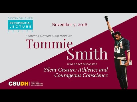 Tommie Smith - Presidential Distinguished Lecture Series 
