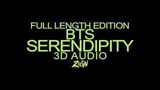 Bts 방탄소년단 Serendipity Full Length Edition 3d Audio Version Bts 방탄소년단 Serendipity Full Length Edition 3d Audio Version
