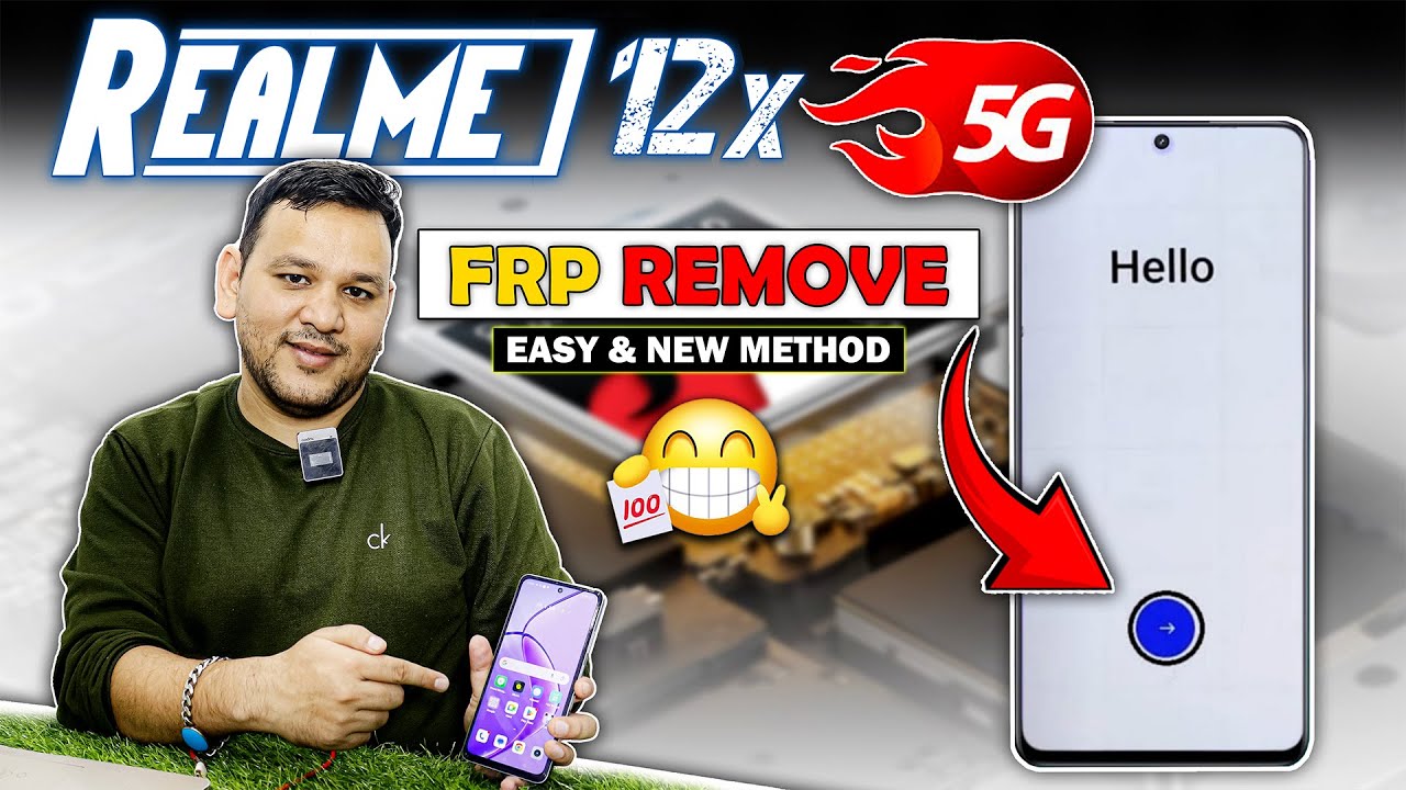 How to remove FRP of Realme 12x 5G Handset? Google How to remove FRP of Realme 12x 5G Handset? Google
