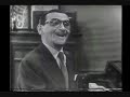 Irving Berlin- on television (very RARE clip)