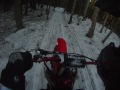 Honda CRF 450 Snow Trail Riding