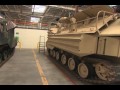 Honeywell contractors repair USMC vehicles, Blount Island, Florida